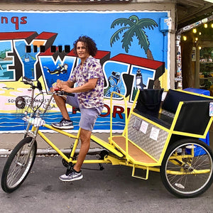 Private Key West Conch Republic Tiki Bike Experience - Key West Walking Tour