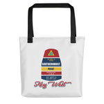 Key West Southernmost Point Buoy Tote Bag Black