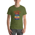 Key West Southernmost Point T-shirt fro Men Army Green